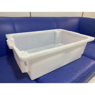 10 Bandeja Açougue Caixa Frigorífica Carnes Aves Pescados Branca 100% PEAD Atóxico 45L Reforçada em Oferta na Shopee