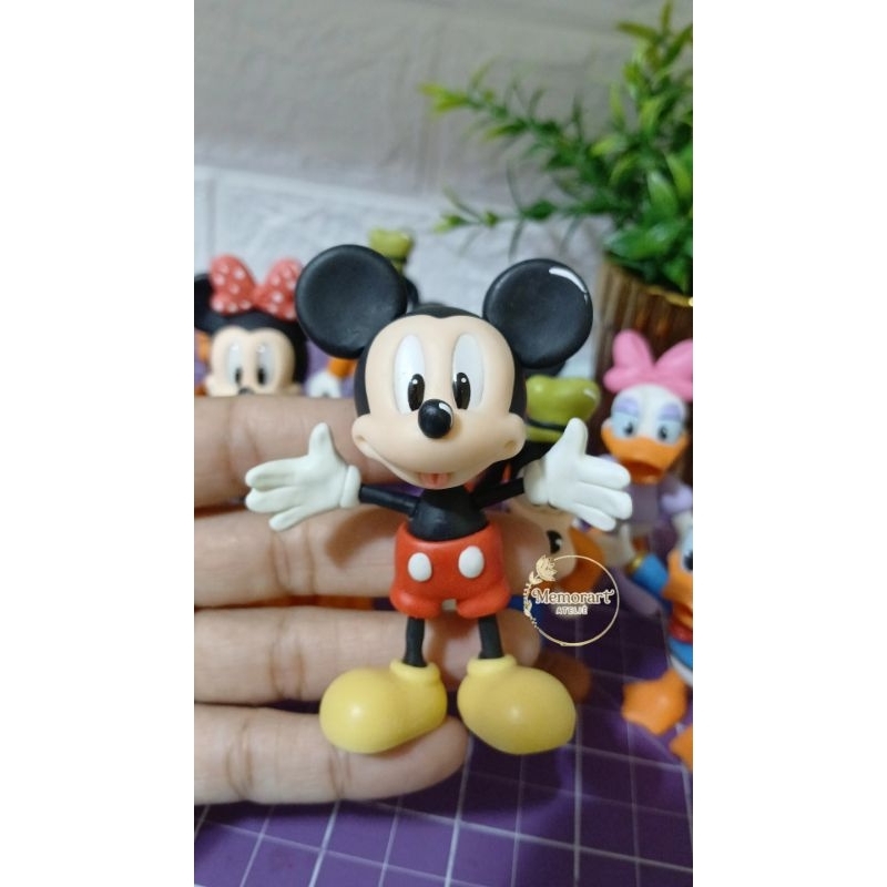 Turma do Mickey em biscuit, 6 unidades