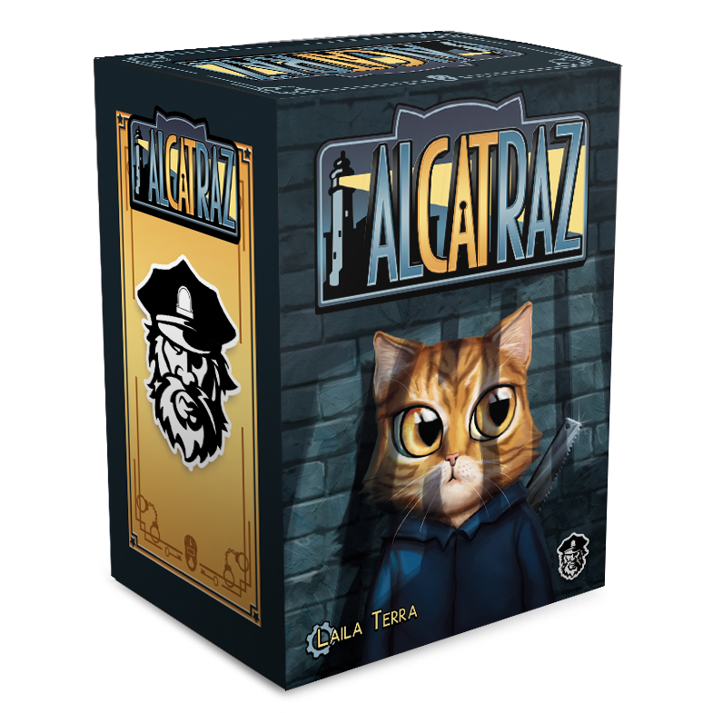 Alcatraz - Jogo de Carta para Amigos/Família, 2 a 5 jogadores, partidas de 20min - Bucaneiros Jogos