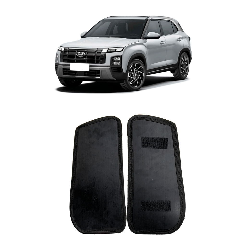Descanso De Pé Protetor Em Borracha Com Velcro Hyundai Creta 2025 até 2026