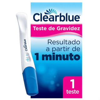 Teste de Gravidez Clearblue Detecção Rápida 1 Unidade em Oferta na Shopee