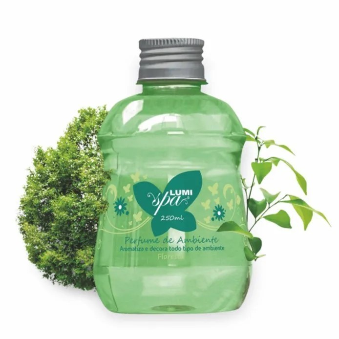Perfume Aromatizador de Ambiente com varetas Lumi Floresta