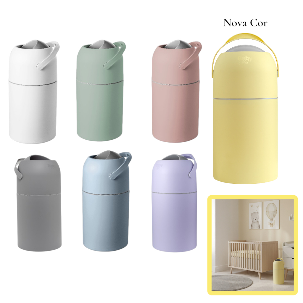 Lixeira Antiodor Para Quarto do Bebê, Banheiro, Fraldas e Pet em Oferta na Shopee