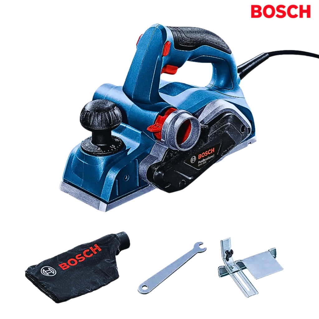 Plaina Bosch GHO 700 700W 2 lâminas e coletor de pó 127V