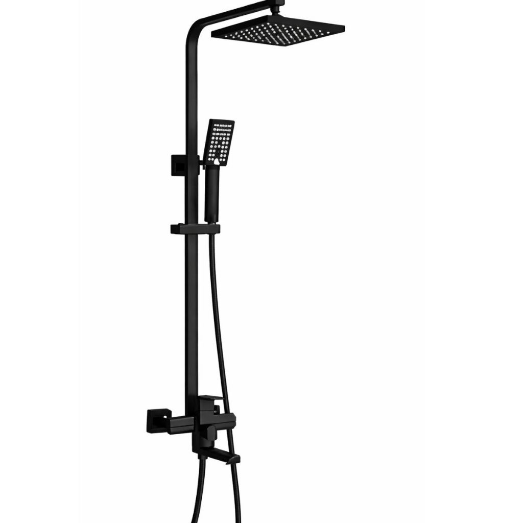 Chuveiro Gourmet Monocomando Misturador Luxo Torneira Preto
