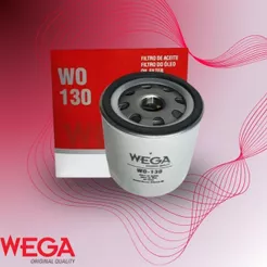 FILTRO DE ÓLEO LUBRIFICANTE WO130 WEGA - AGILE/ASTRA/AVEO/BLAZER/CALIBRA/CELTA/CHEVETTE/CLASSIC/