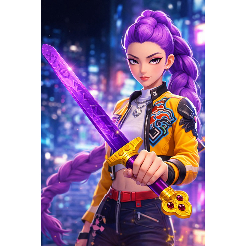 Espada da Rumi – Huntrix | Guerreira do K-pop