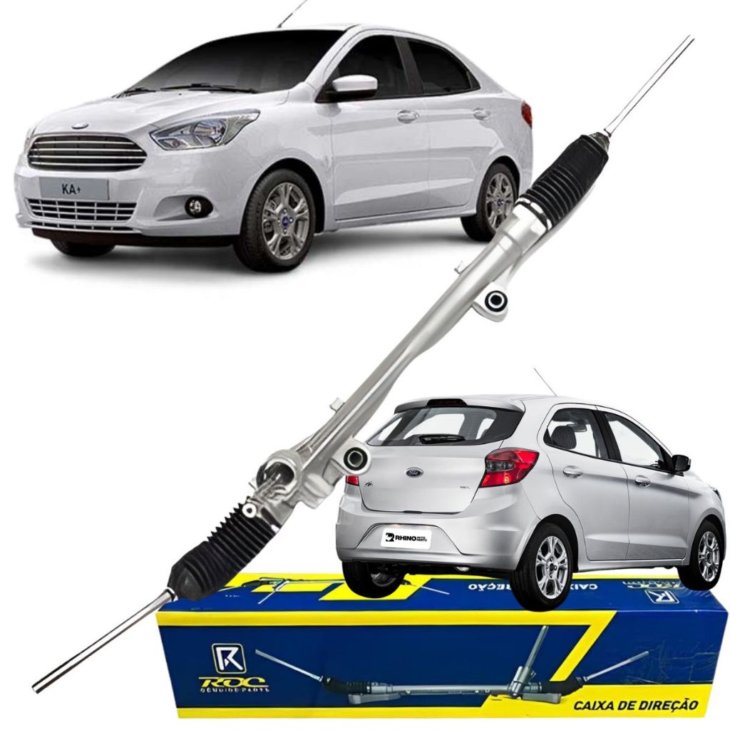 Caixa De Direção Eletro Hidráulica Ford Ka Ka+ 2014 a 2021 Roc