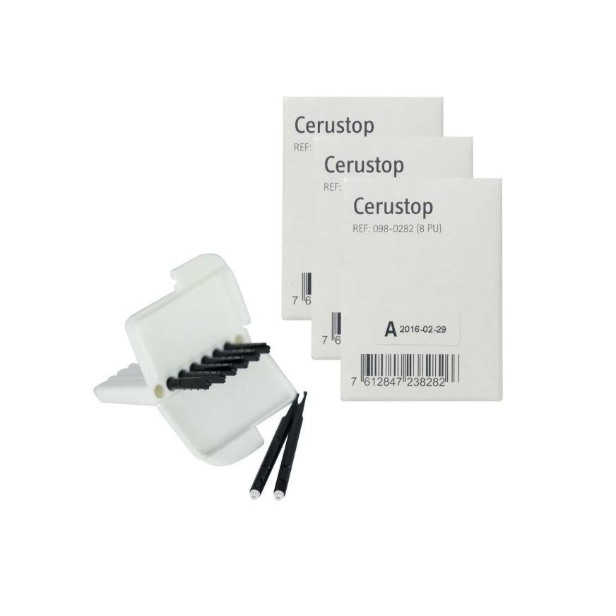 Protetor De Cera Cerustop Aparelho Auditivo Widex Phonak Unitron Argosy - 1Un. C/ 8