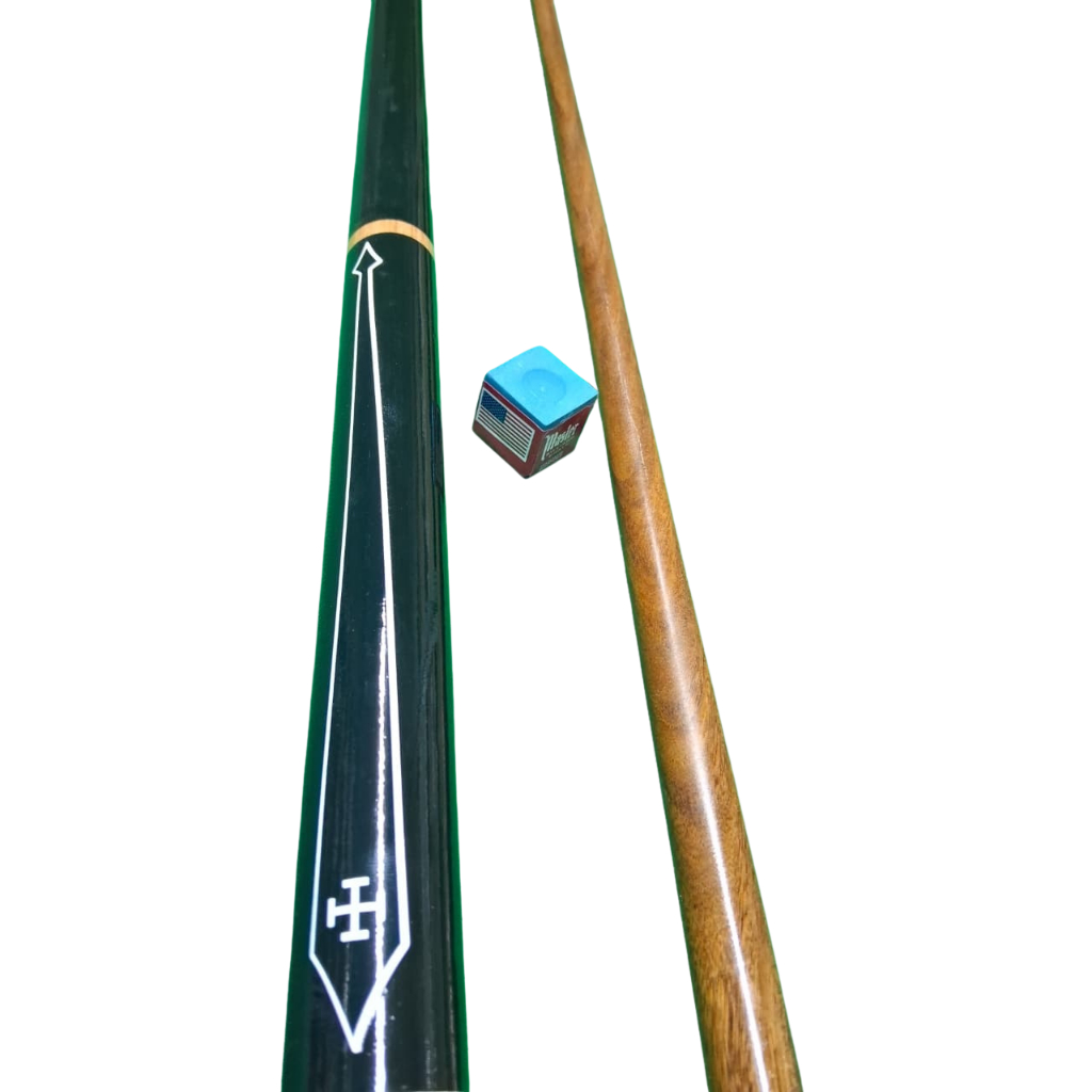 Kit Taco cruz de malta de sinuca e bilhar , 1 Taco desmontavel 1 Giz master azul Sinuca /bilhar