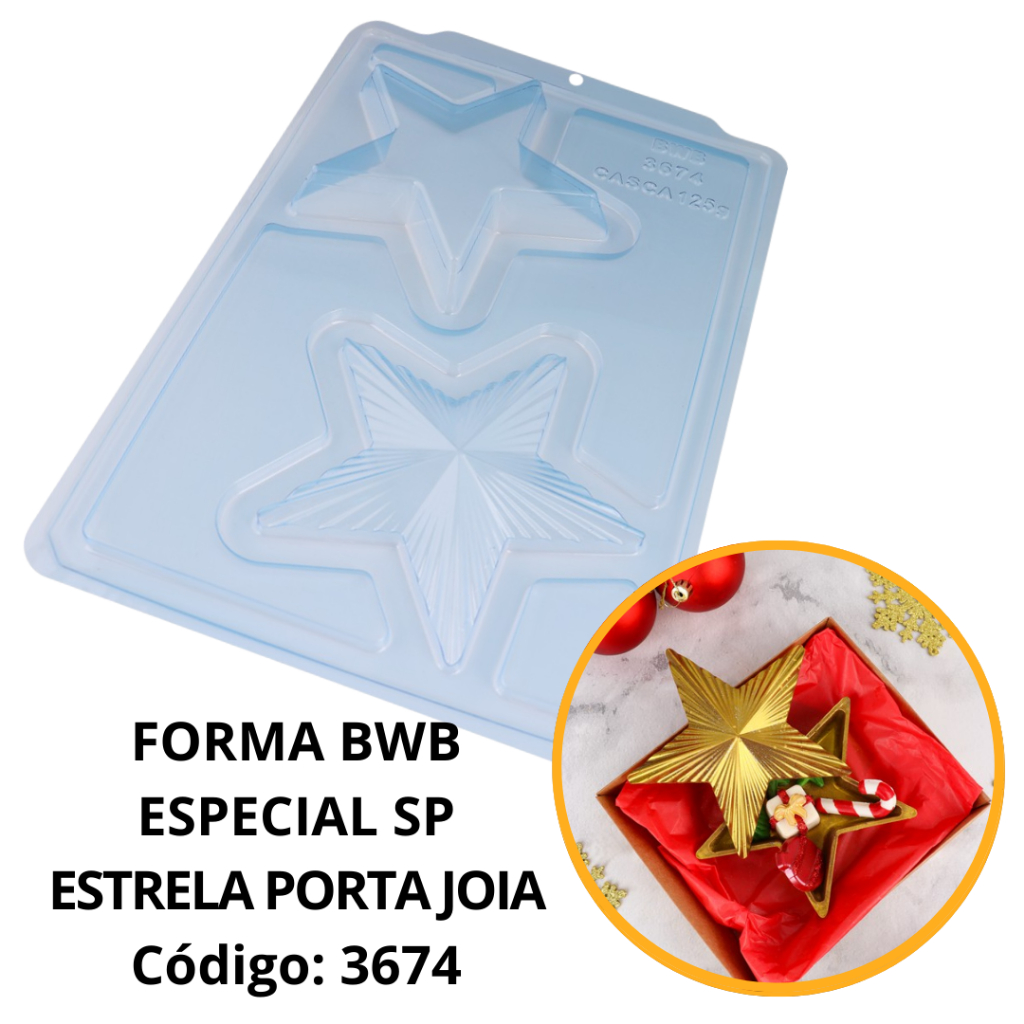 1~6 forma bwb silicone especial estrela porta joias sp semi profissional cod 3674 em Oferta na Shopee