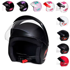 Capacete Taurus Aberto Wind Visor Com Viseira Todas As Cores