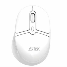 Mouse Sem Fio AMO-W1 Branco | 2.4GHz | 1600 DPI
