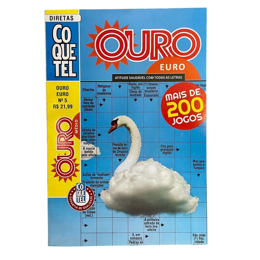 Livro Coquetel Ouro Euro- Nível Médio N° 05 (novo) em Oferta na Shopee