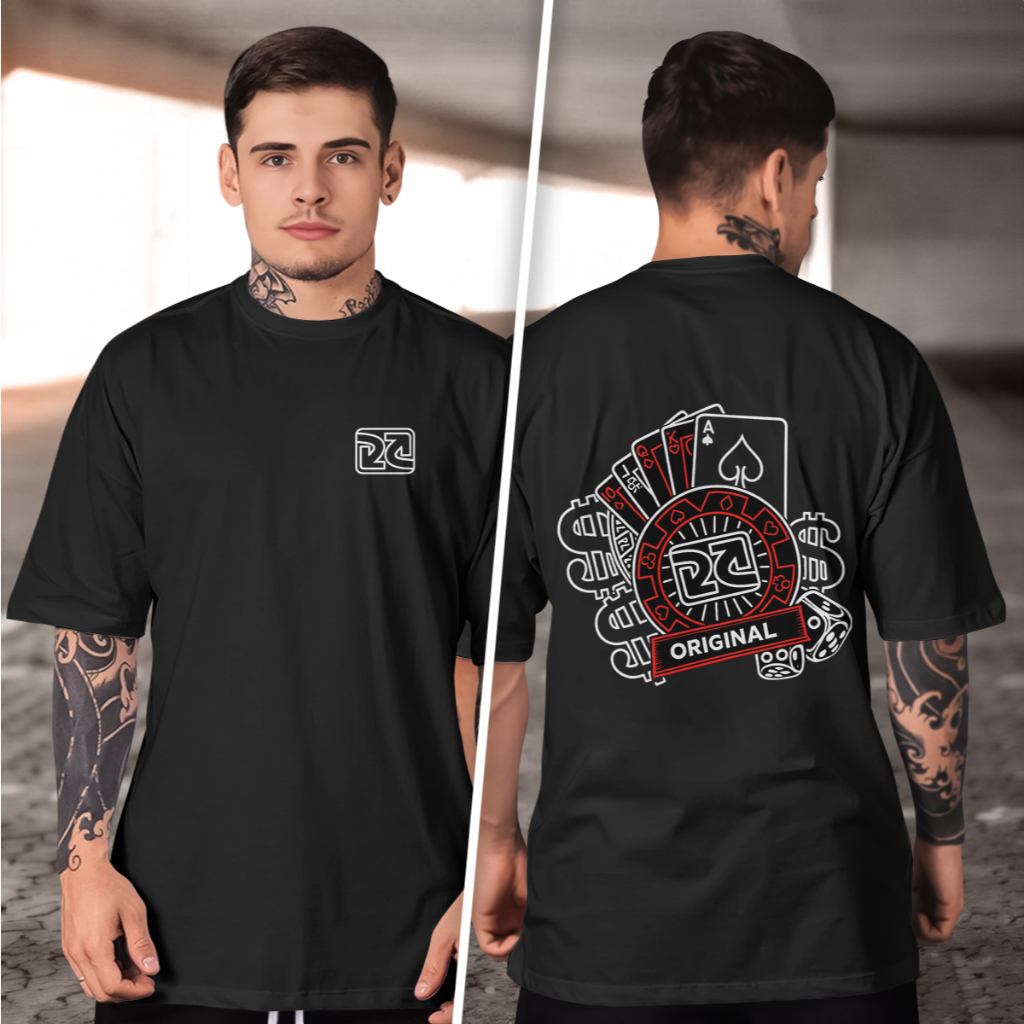 Camiseta Cyclone Truko Real Premium 100% Algodão Moda de 2026