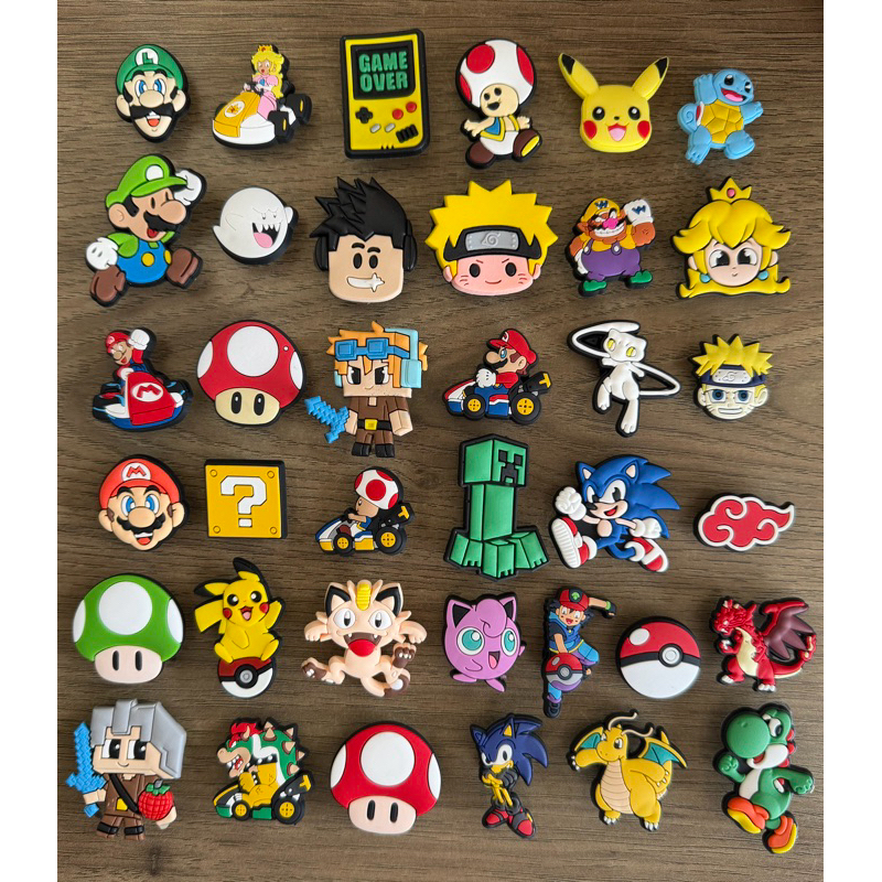 Aplique Emborrachado para Babuche de Games - Unitário ou Kit