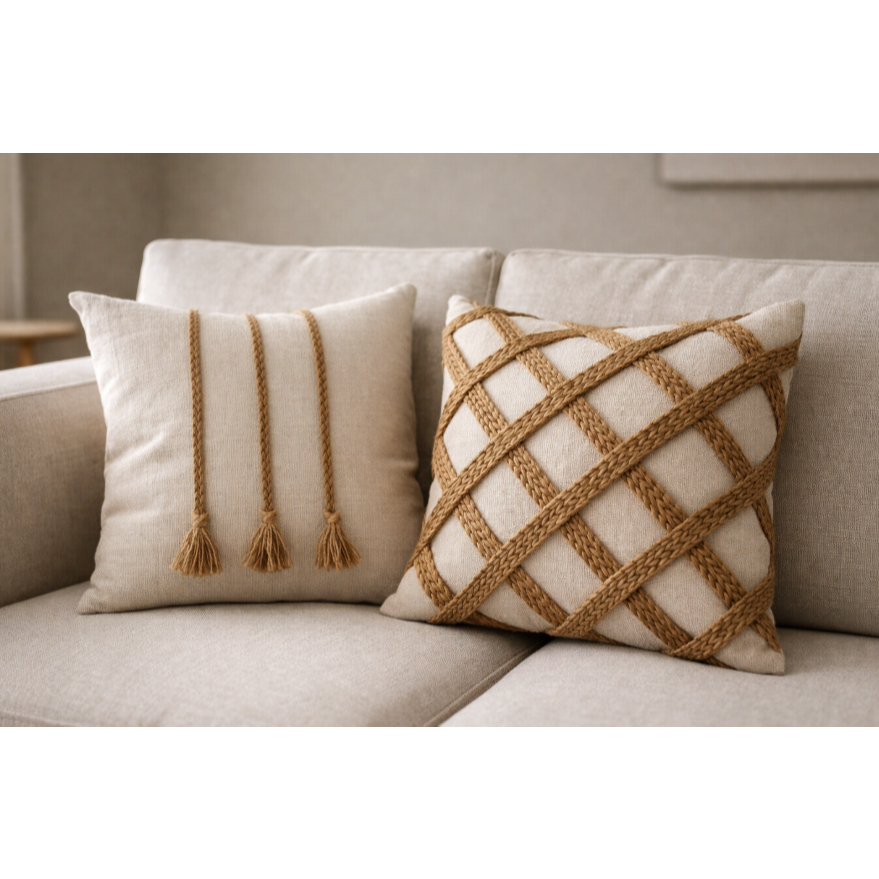 Capa Cru com Marrom Almofada Luxuosa 45X45 em Oferta na Shopee