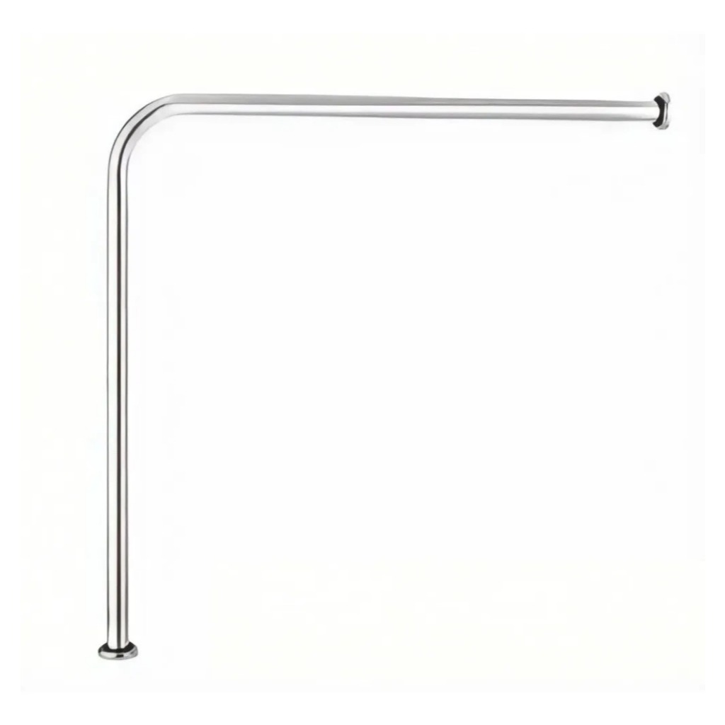 Barra de Apoio com Certificação In metro L 60x60cm para Lado Sanitário Reforçada