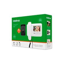Video Porteiro Interfone com CÂMERA Ivr 1010 Branco E Preto Intelbras 110V/220V