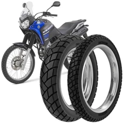 Pneu 90/90-21 + 120/80-18 Zng Xre 300 Lander 250 (traseiro e dianteiro)