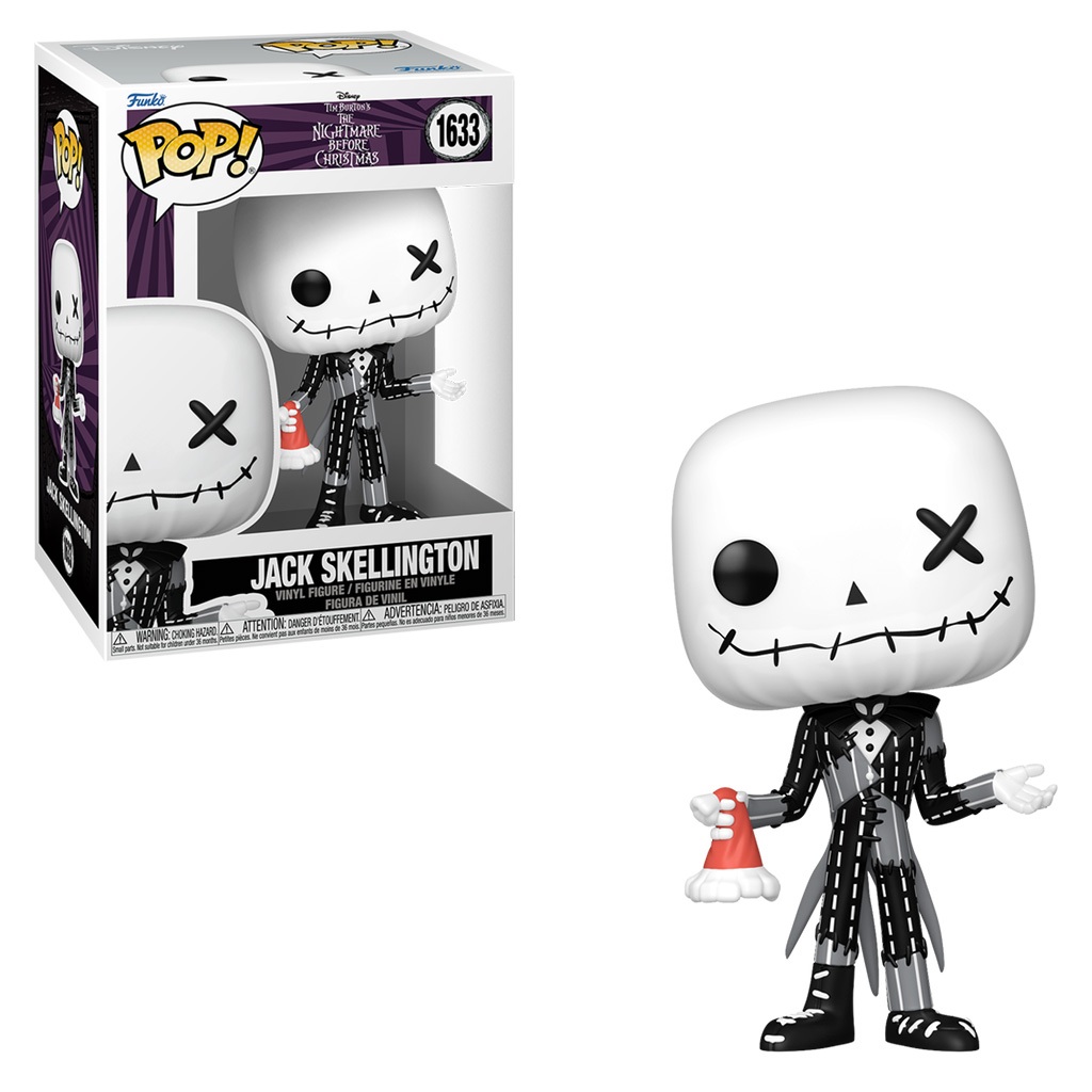 FUNKO POP DISNEY PATCHWORK JACK SKELLINGTON 1633 NOVO ORIGINAL