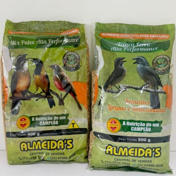 KIT - 1 MIX PATEE ALTA PERFORMANCE + 1 TRINCA FERRO ALTA PERFORMANCE