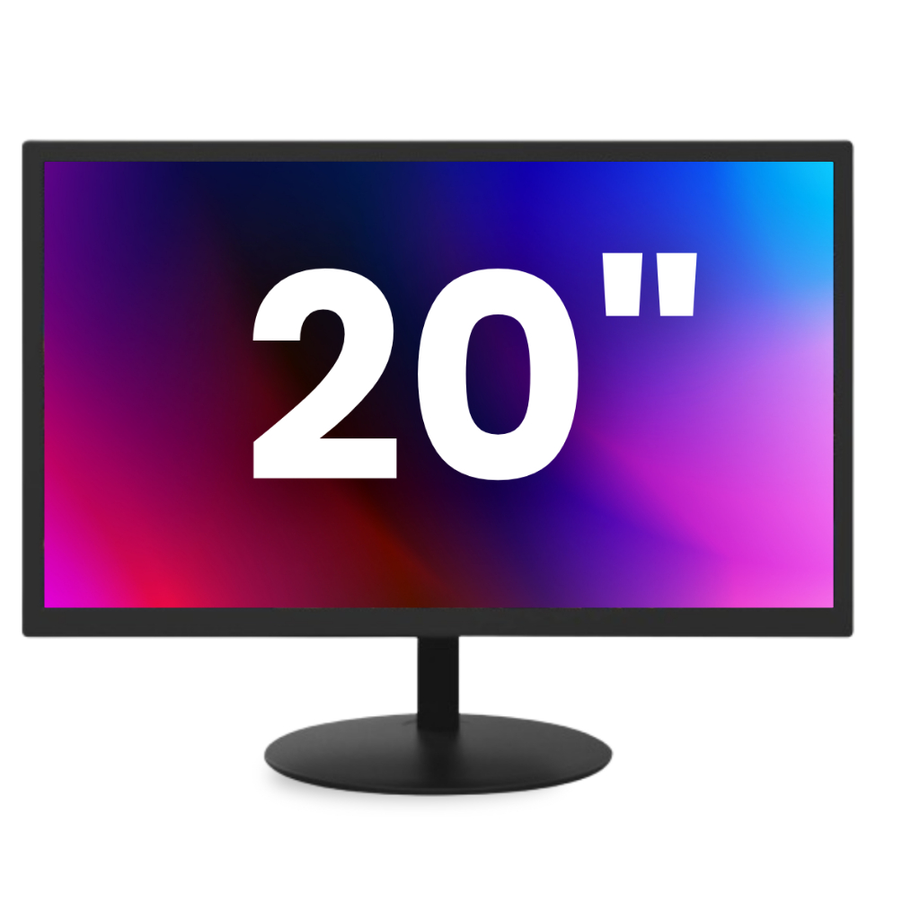 Monitor Led 20" Brazilpc 20wr Hdmi/vga/vesa Preto Bpc-20wr 75hz em Oferta na Shopee