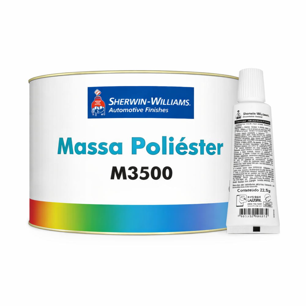 Massa Poliéster M3500 750g Sherwin Willians Lazzuril