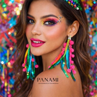 kit com 10 lindos brincos colorido Carnaval - revenda atacado em Oferta na Shopee