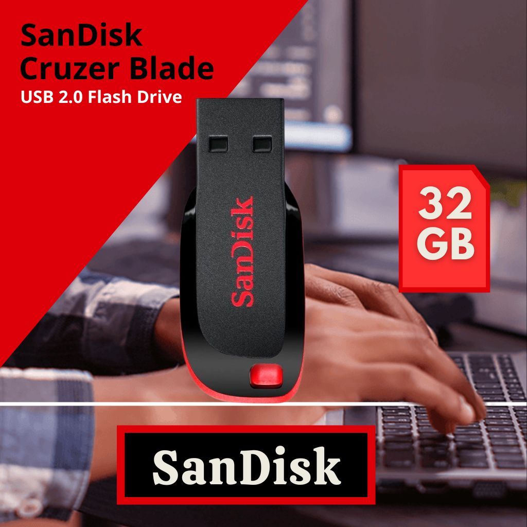 Pen Drive SanDisk USB 8GB/ 16GB / 32GB / 64GB FLASH DRIVE