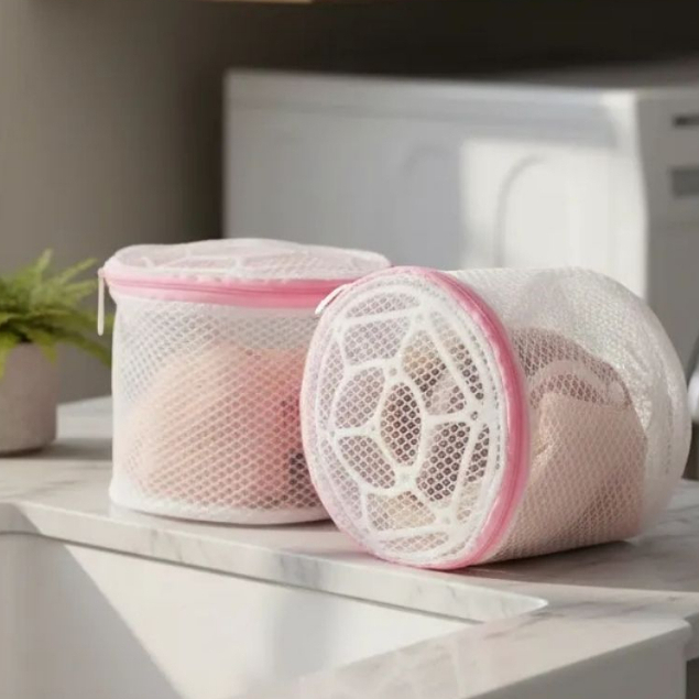Conjunto Saco para Lavar Roupas Intimas Protetor de Sutiã Telado Protege Maquina de Lavar Lavanderia em Oferta na Shopee