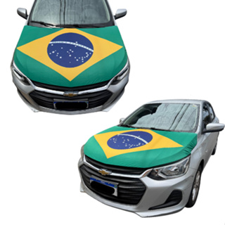 Capa Para Capô De Carro Bandeira do Brasil Copa do Mundo Lataria em Oferta na Shopee
