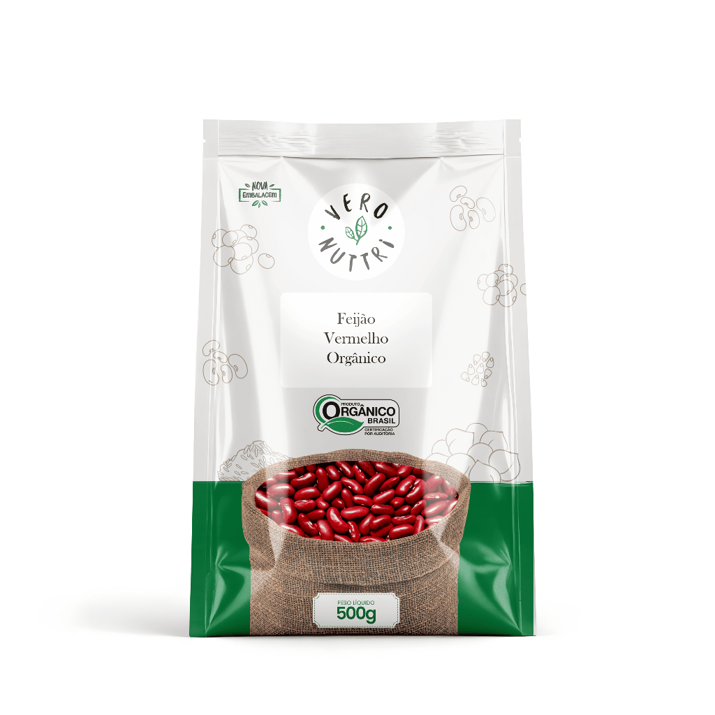 Feijão Vermelho Orgânico 500g Vero Nuttri em Oferta na Shopee