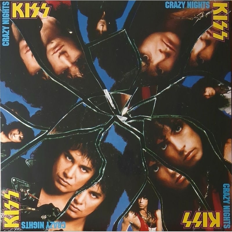 Kiss-Crazy Nights-lp importado-LACRADO-vinil