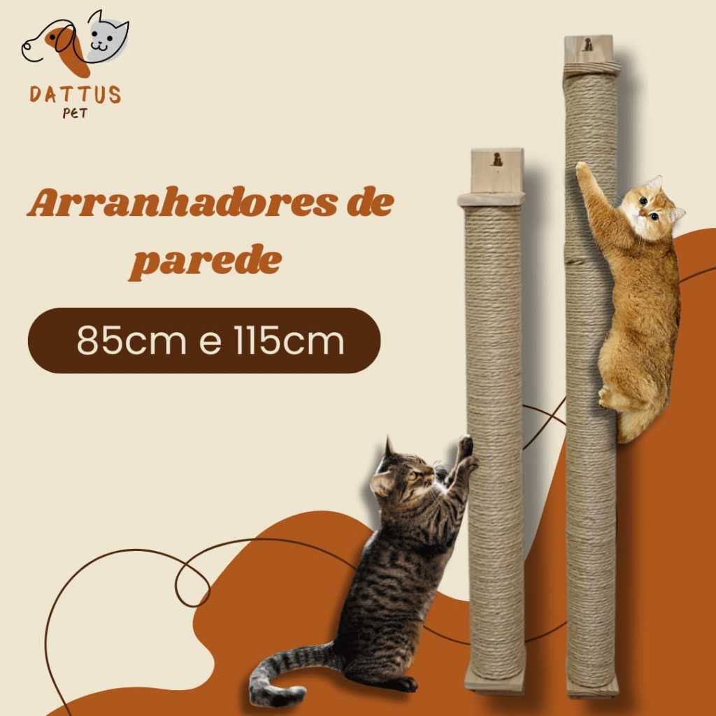Arranhador de parede para gatos 85cm e 115cm/Arranhadores Grande.
