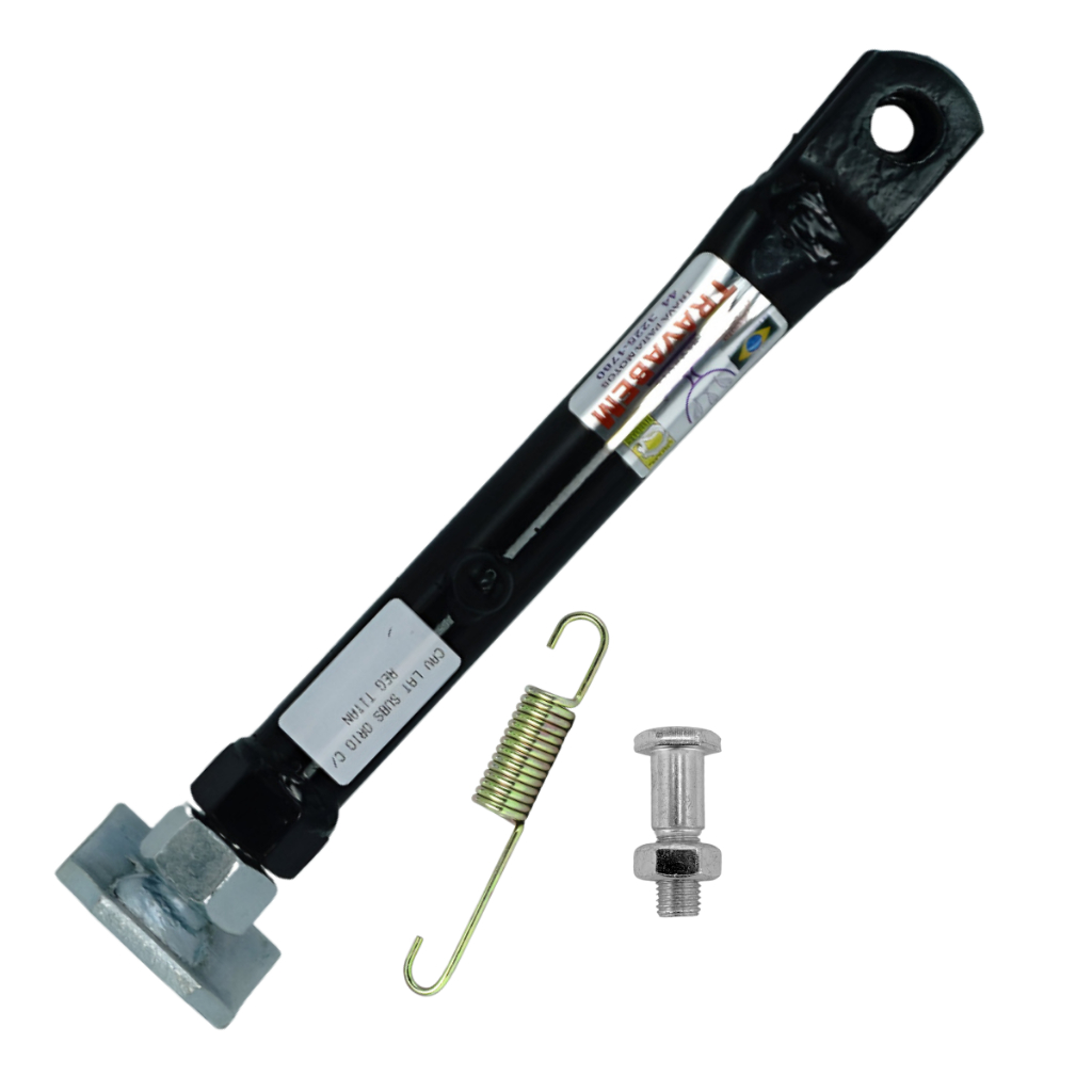 Kit Cavalete Lateral Regulável CG 125 150 160 Titan com Mola Parafuso Universal em Oferta na Shopee