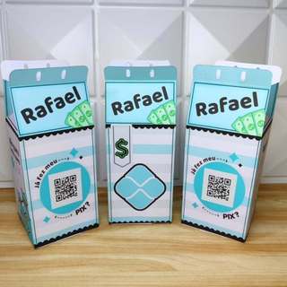 kit Festa Caixas Personalizada FAZ UM PIX 50 PEÇAS -Tema FAZ UM PIX com nome Lembrancinhas para Festa
