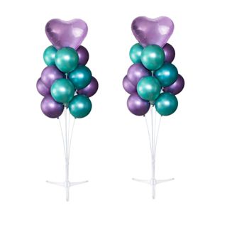 Kit Suporte Chão Balão 80cm - 13 Balões (2 unid) em Oferta na Shopee