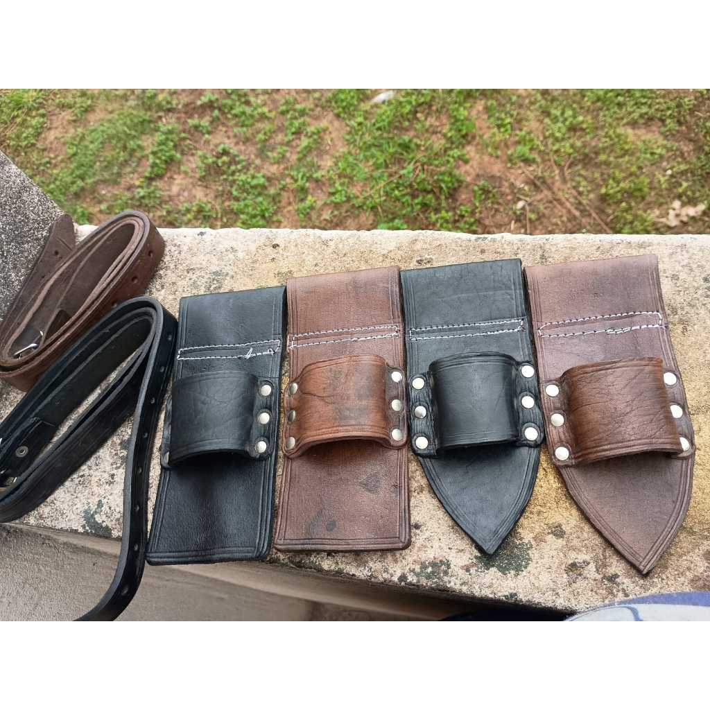 CAÇAPA DE CATRACA DE ANDAIME + CINTO DE COURO LEGÍTIMO