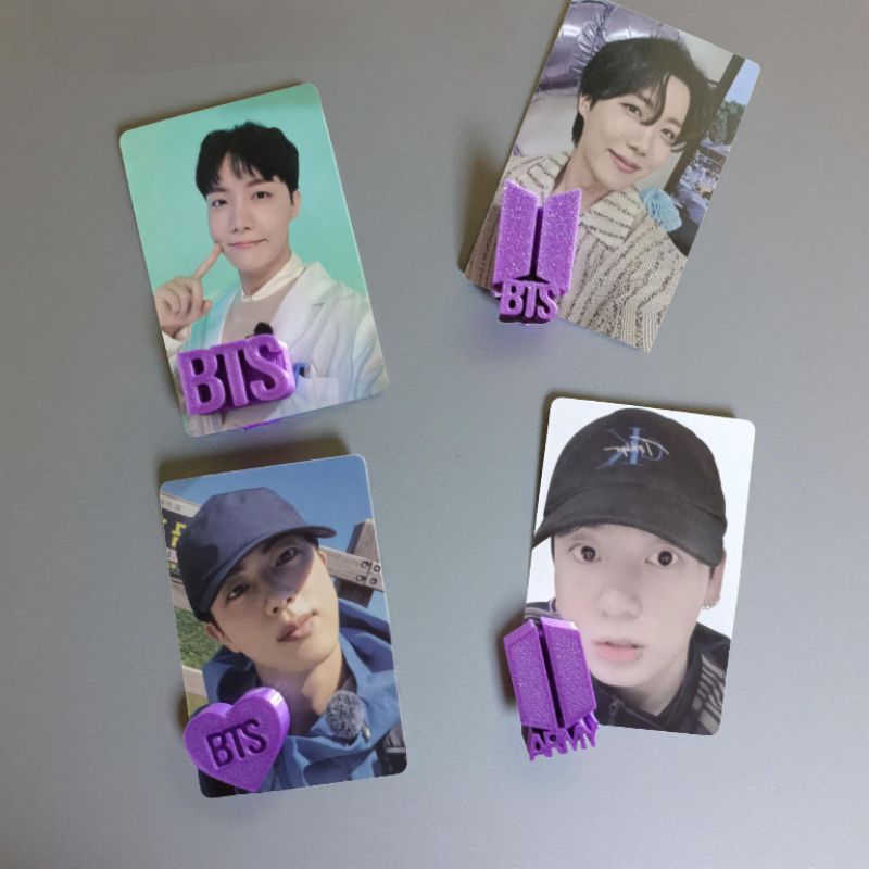 kit Imas De Geladeira BTS Para Fotos/Foto Cards (12 uni.)