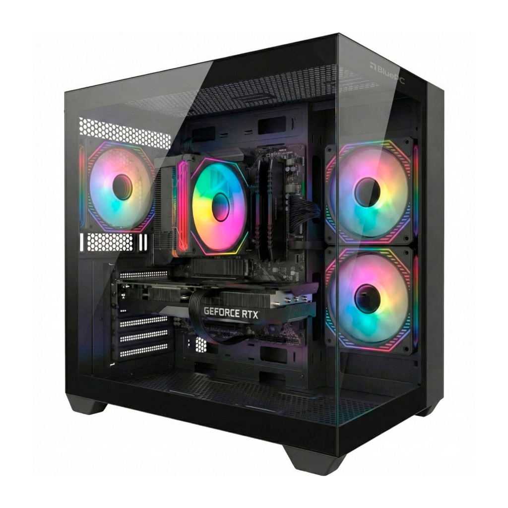 PC Gamer LUDIC by BluePC- Intel Core i5 12400F,RTX 3050 8GB, 16GB RAM, SSD 512GB,600W -PGBP-1229LUD em Oferta na Shopee