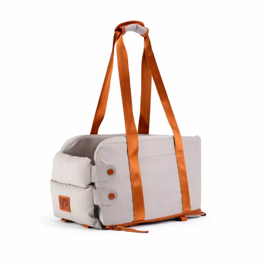 Bolsa de Transporte Pet Para Carro Plush Up4you Bege