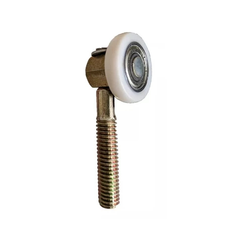 Roldana Rodízio Giratória Roda Simples com Rolamento para Porta e Janela – Roda Revestida 6x25