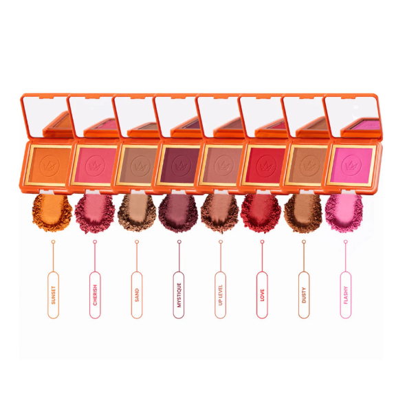 Blush Compacto Mari Maria Sunny Cheeks - Alta Pigmentação e Longa Duração Com Espelho - ORIGINAL em Oferta na Shopee