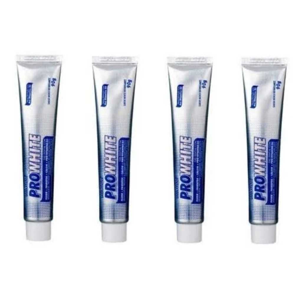 Gel Dental Pro White 90g 4 Unidades