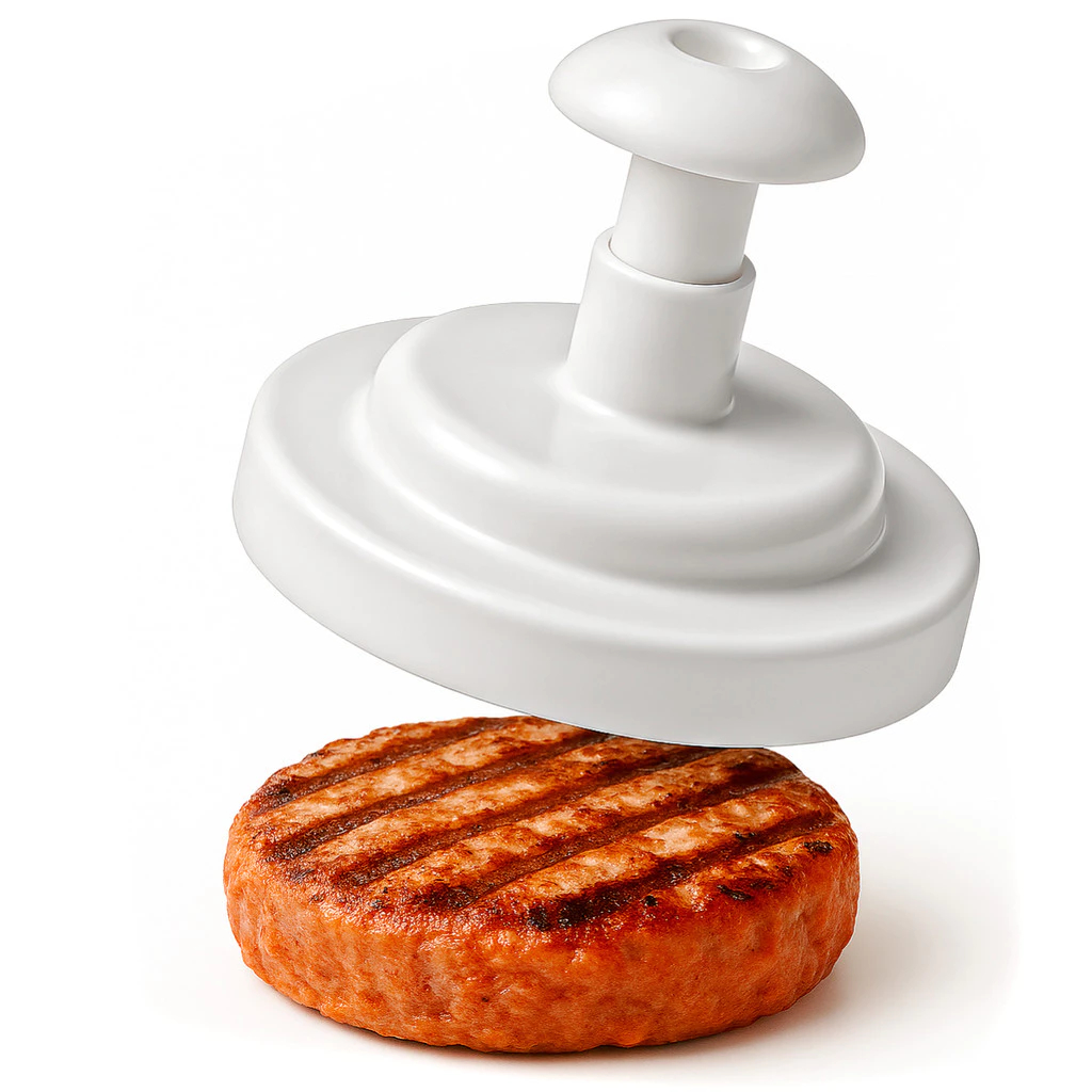 Forma Modeladora de Hambúrguer Caseiro – Nitron | 10 cm em Oferta na Shopee