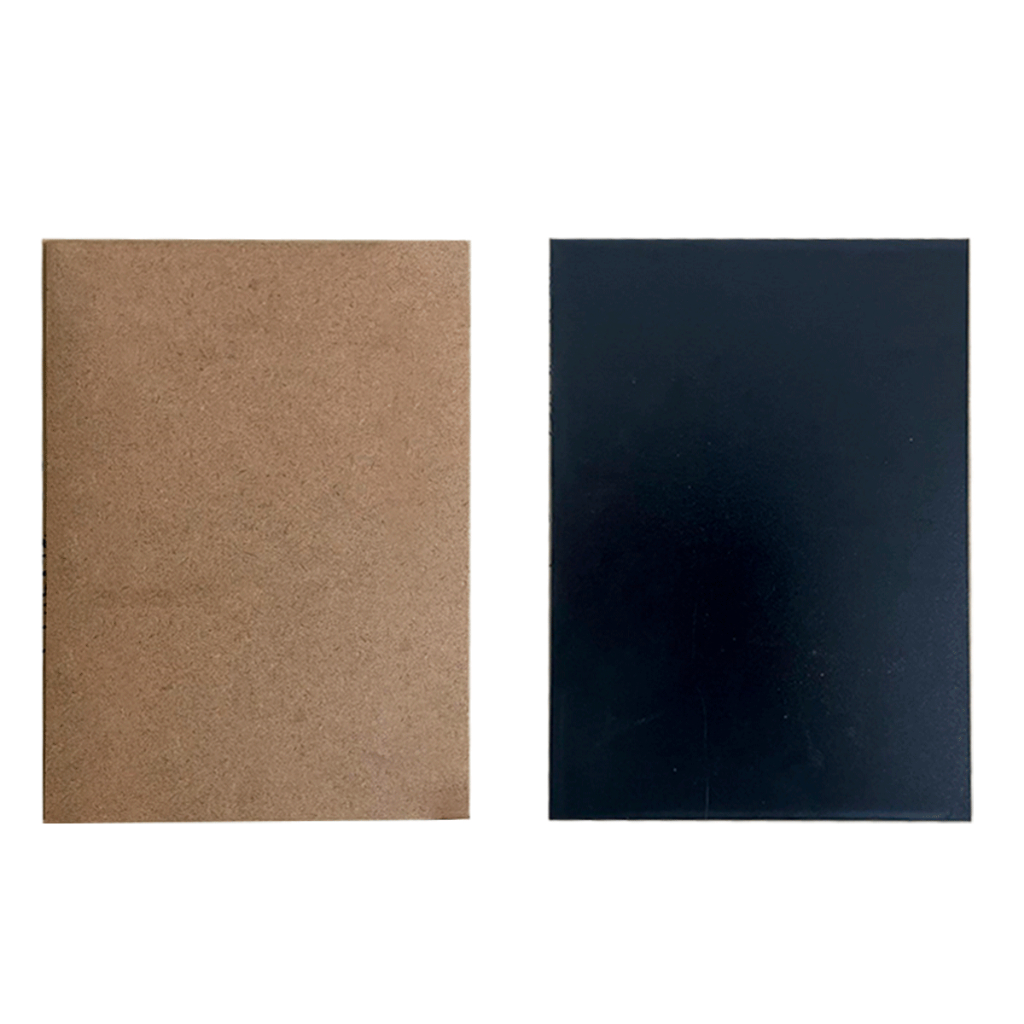 Placa Chapa MDF Preto 3mm Formato A3 A4 A5 3 Unidades Quadro Artesanato Decorações Enfeite Reparos