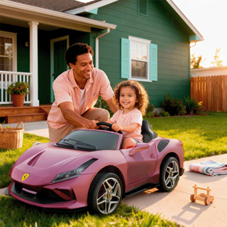 Carrinho Elétrico Infantil Com Controle Remoto Ferrari em Oferta na Shopee