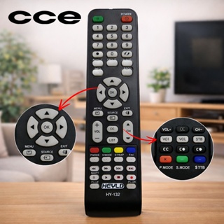 Controle remoto CCE para SMART TV LCD LED / HY-132