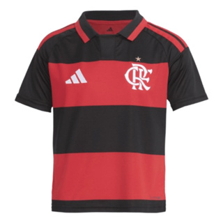 Manto Flamengo Infantil Jogo 1 Adidas 2026 em Oferta na Shopee